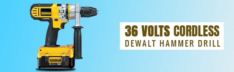 36-Volts-Cordless-DeWalt-Drill