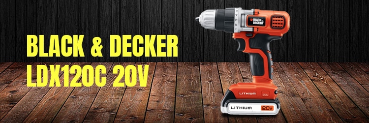 Black & Decker Model LDX120C 20Volts Max Lithium-Ion Cordless Drill and Driver