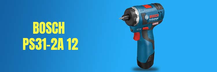 Bosch PS31-2A 12-Volt Max Lithium-Ion 3/8-Inch 2-Speed Drill