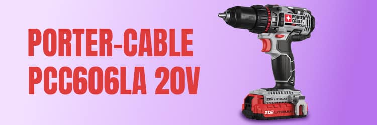 Porter-Cable-PCC606LA-20V-Cordless-Drill-&-Driver-Kit