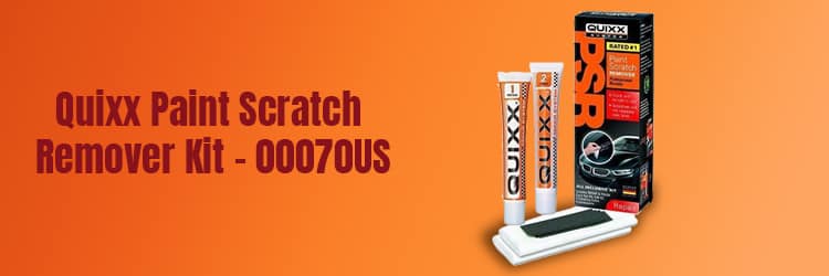 QUIXX 00070-US Paint Scratch Remover Kit