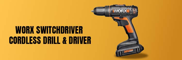 Worx Switchdriver Cordless Drill & Driver