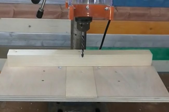 How To Build a Drill Press Table