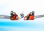 battery powered chainsaw vs gas