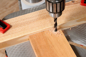 How to Make a Dowel Joint - Keep on dry fitting the joint