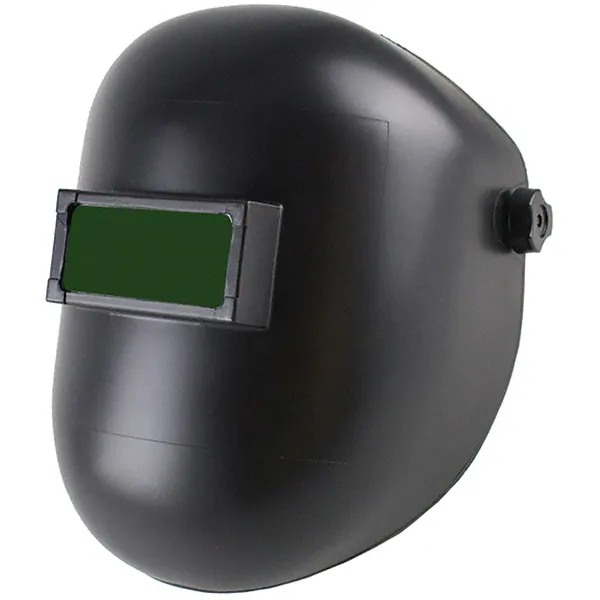 Fixed-shade lens welding helmet