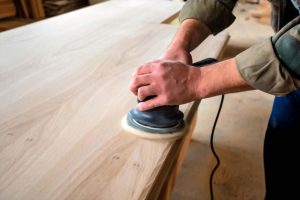 Using an Electric Sander