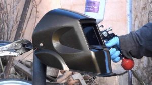 fixed shade welding helmet - Design