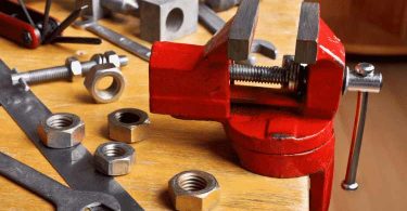 installing a bench vise