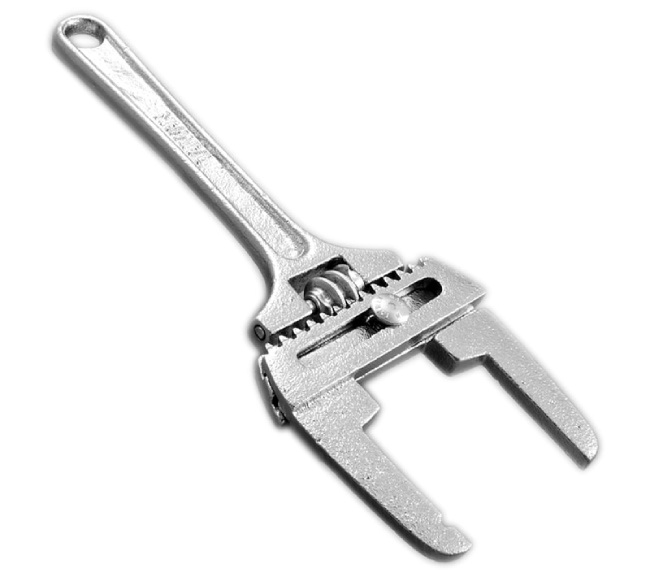 Types of spud wrenches - External spud wrench