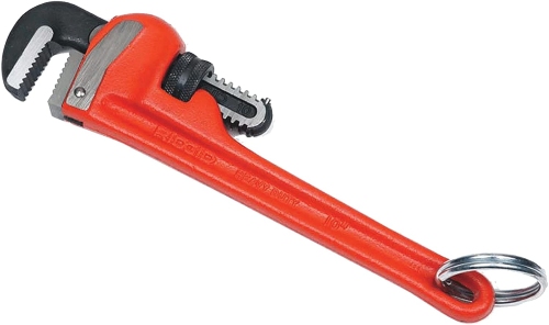 Straight pipe wrench