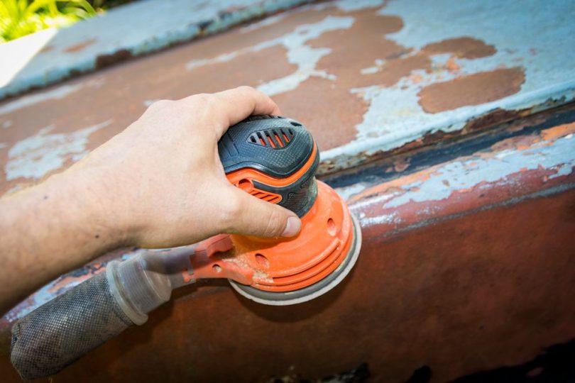 How to Use an Orbital Sander to Remove Paint