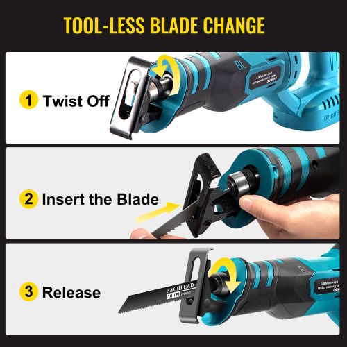 how to insert sawzall blade