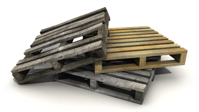 Prepare and clean the pallet wood