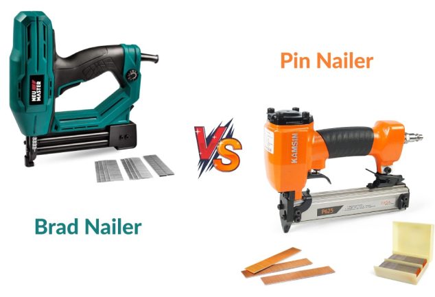 brad nailer vs pin nailer