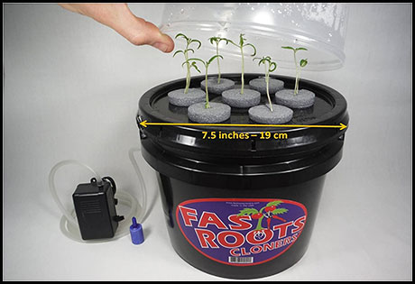 Indoor 7 Site Plant Cloning Machine by Fast Roots Cloners