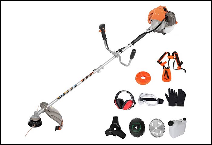 PROYAMA 42.7cc 2 in 1 Extreme Duty Brush Cutter
