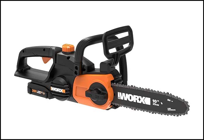 Worx WG322 20V Cordless Chainsaw with Auto-Tension